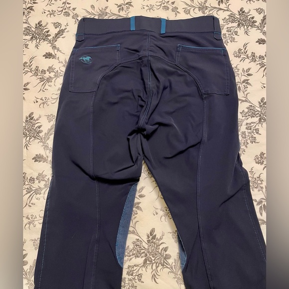 Piper Evolution High Rise Breech - Navy w/ Teal, 30R - Picture 3 of 5